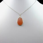 گردنبند عقیق سرخ یمنی نقره مردانه و زنانه طرح اوما