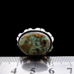 انگشتر نقره مردانه و زنانه طرح زاهد سنگ فیروزه نیشابوری - Image 3