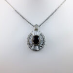 گردنبند عقیق سرخ یمنی نقره زنانه طرح ساریه - Image 3