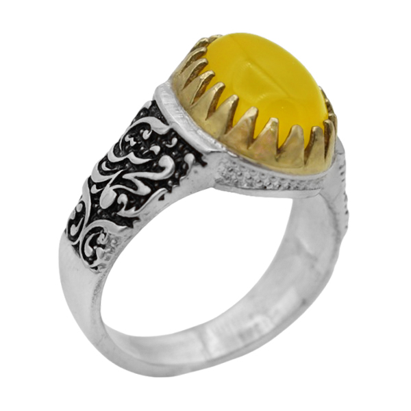 0-1-173sharafshams-ya-mohammad-men-ring-2 انگشتر شرف الشمس مردانه نقره