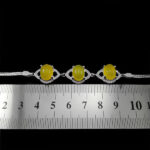 دستبند شرف الشمس نقره زنانه طرح همتا + حکاکی - Image 2