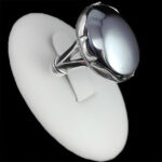 انگشتر حدید صینی نقره مردانه طرح ضرغام + حکاکی‌‌‌