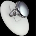 انگشتر حدید صینی نقره مردانه طرح ساسان + حکاکی‌‌‌ - Image 6