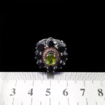 انگشتر نقره زنانه چندنگین اصل طرح شمیسا - Image 3