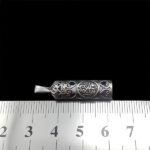 گردنبند نقره زنانه و مردانه حرز امام جواد (ع) طرح راشد - Image 3