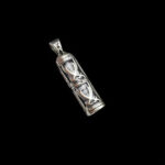 گردنبند نقره حرز امام جواد (ع) طرح ذوالفقار‌‌‌ - Image 2