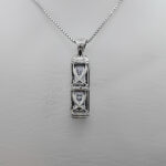 گردنبند نقره حرز امام جواد (ع) طرح ذوالفقار‌‌‌ - Image 4