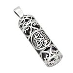 گردنبند نقره زنانه و مردانه حرز امام جواد (ع) طرح راشد