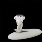 انگشتر آمیتیست الماس تراش نقره مردانه دست ساز طرح مهراد - Image 5