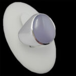 انگشتر عقیق کبود یمنی نقره مردانه دست ساز طرح اصیل فیلی