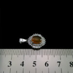 گردنبند عقیق سرخ یمنی نقره زنانه طرح شهلا - Image 3