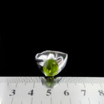 انگشتر زبرجد نقره مردانه دست ساز فاخر طرح شهرام - Image 3