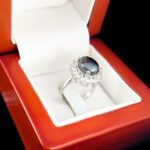 انگشتر حدید صینی نقره زنانه طرح راندایا +حکاکی‌‌‌ - Image 3