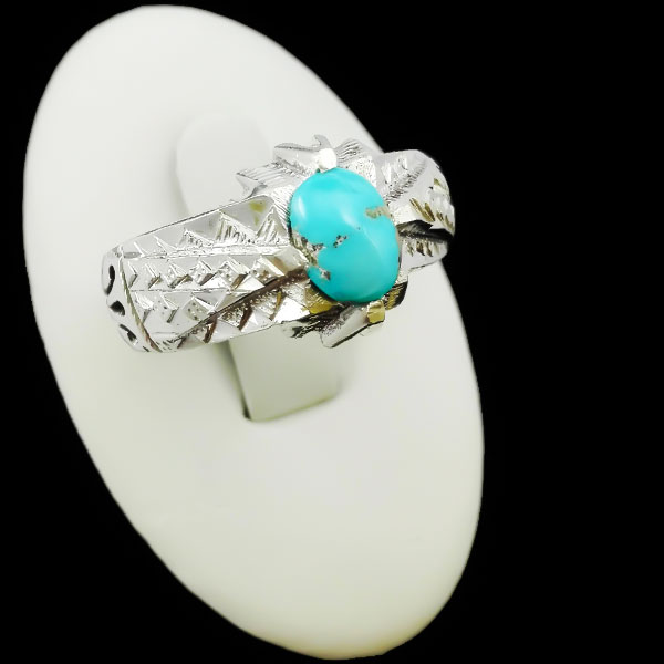 ۲-۱-۱۹۲-turquoise-ring (1) مدل انگشتر فیروزه پسرانه شیک