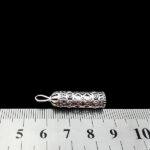 گردنبند نقره حرز امام جواد (ع) طرح نحل - Image 2