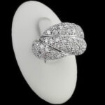 حلقه نقره زنانه طرح فاخر ترنم