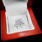 حلقه نقره زنانه طرح آفتاب - Image 2