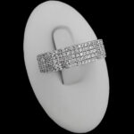 حلقه نقره زنانه طرح آپاما - Image 4