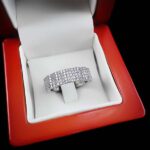 حلقه نقره زنانه طرح آپاما - Image 2