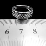 حلقه نقره زنانه طرح یاتوب - Image 3