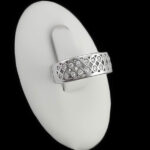 حلقه نقره زنانه طرح یاتوب