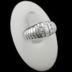 حلقه نقره زنانه طرح غزال