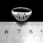 حلقه نقره زنانه طرح غزال - Image 3