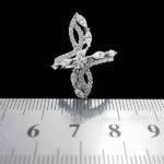 حلقه نقره زنانه طرح دنیز - Image 3