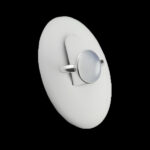 انگشتر عقیق کبود نقره دست ساز مردانه و زنانه طرح انوشه