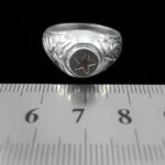 انگشتر حرز امام جواد (ع) نقره دست ساز زنانه و مردانه طرح میراث - Image 3