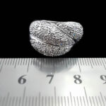 حلقه نقره زنانه طرح فاخر ترنم - Image 3