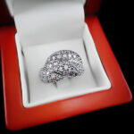 حلقه نقره زنانه طرح فاخر ترنم - Image 2