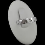 حلقه نقره زنانه طرح وامینا