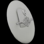 حلقه نقره زنانه طرح زامینا - Image 4