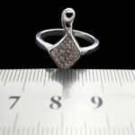 حلقه نقره زنانه طرح زامینا - Image 3