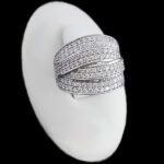 حلقه نقره زنانه طرح آویمی