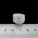 حلقه نقره زنانه طرح آویمی - Image 3