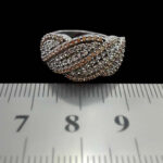 حلقه نقره زنانه طرح سامایا - Image 2