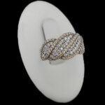 حلقه نقره زنانه طرح سامایا