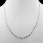 زنجیر نقره طرح میر با عیار ۹۲۵ مخصوص گردنبند (۵۵ سانتی متری) - Image 3