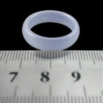 حلقه عقیق کبود مردانه و زنانه طرح ژاستار - Image 3