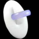 حلقه عقیق کبود مردانه و زنانه طرح ژاستار - Image 6