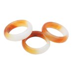 حلقه عقیق سلیمانی مردانه و زنانه طرح زرتشت