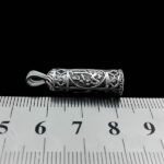 گردنبند حرز امام جواد (ع) نقره طرح «فاطمه(س)» - Image 2