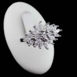 حلقه نقره زنانه طرح کنام - Image 4