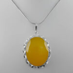 زنجیر نقره طرح سازام با عیار ۹۲۵ مخصوص گردنبند (۴۰ سانتی متری) - Image 2