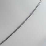 زنجیر نقره طرح سازام با عیار ۹۲۵ مخصوص گردنبند (۴۰ سانتی متری)