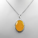 زنجیر نقره طرح بارام با عیار ۹۲۵ مخصوص گردنبند (۴۰ سانتی متری) - Image 2