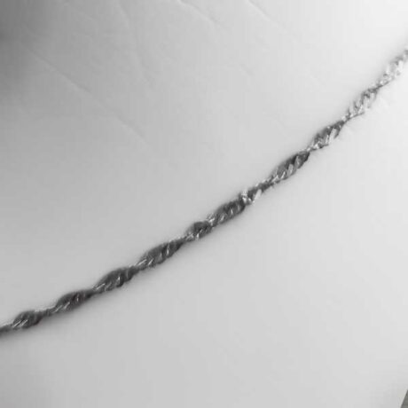 زنجیر نقره طرح باراما با عیار ۹۲۵ مخصوص گردنبند (۵۰ سانتی متری)