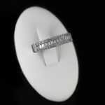 حلقه نقره زنانه طرح سنقر